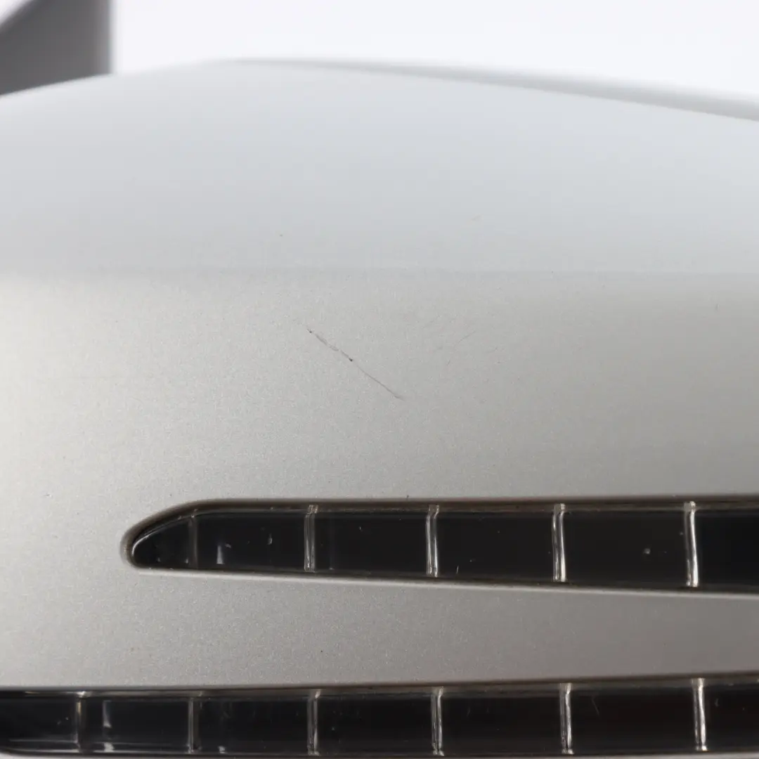 Wing Mirror Door Left N/S Outside Polar Silver Metallic - 761 to Mercedes W176 with Part number A1768100176 Mercedes W176 Wing Mirror Door Left N/S Outside Polar Silver Metallic - 761 - SKU RHD-A1768100176-PLS - Part number A1768100176