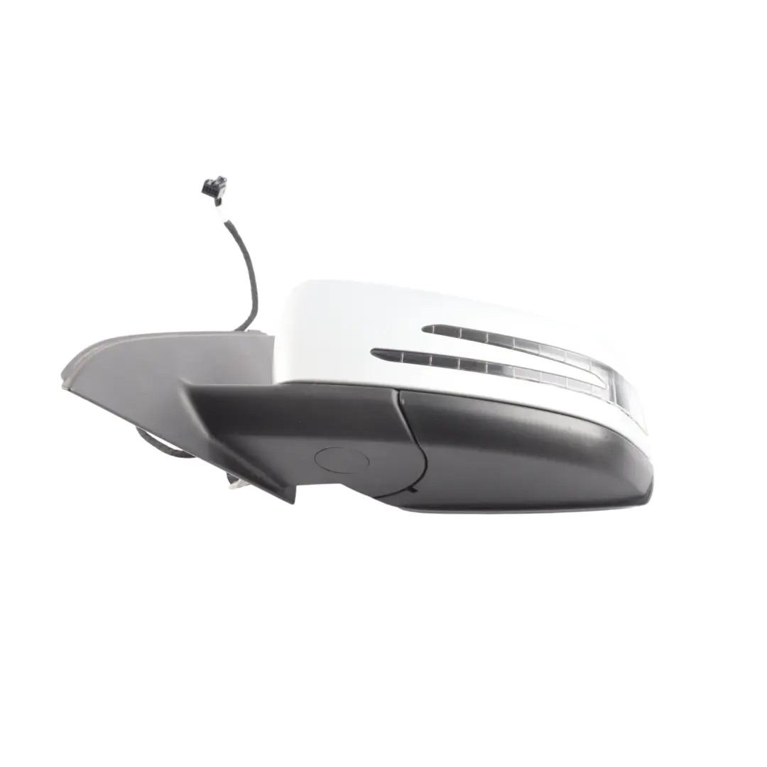 Mercedes W176 Wing Mirror Door Left N/S Outside Polar Silver Metallic - 761 - SKU RHD-A1768100176-PLS - Part number A1768100176