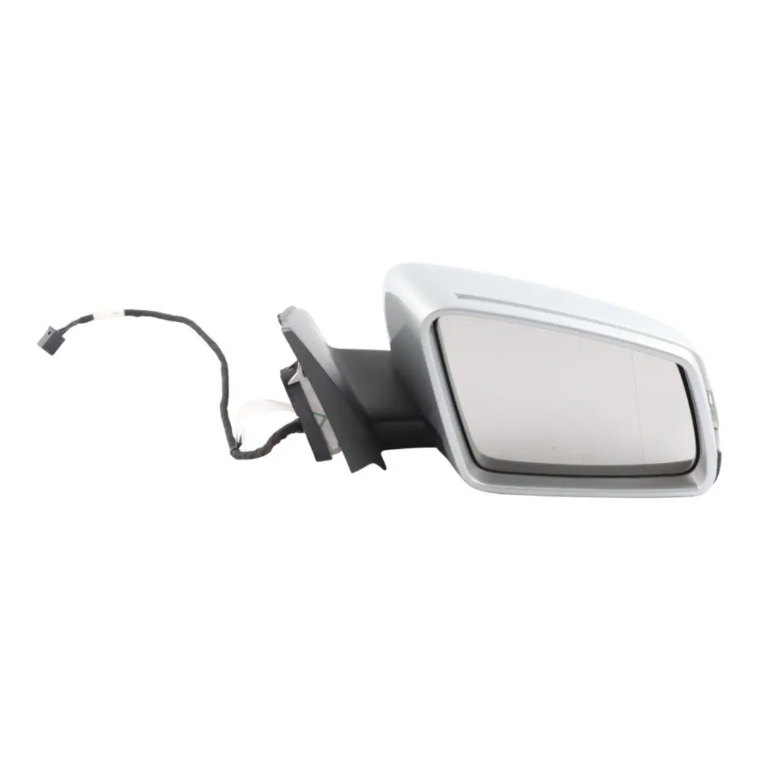 Wing Mirror Door Right O/S Outside Polar Silver Metallic - 761 to Mercedes W176 with Part number A1768100276 Mercedes W176 Wing Mirror Door Right O/S Outside Polar Silver Metallic - 761 - SKU rhd-A1768100276-PLS - Part number A1768100276