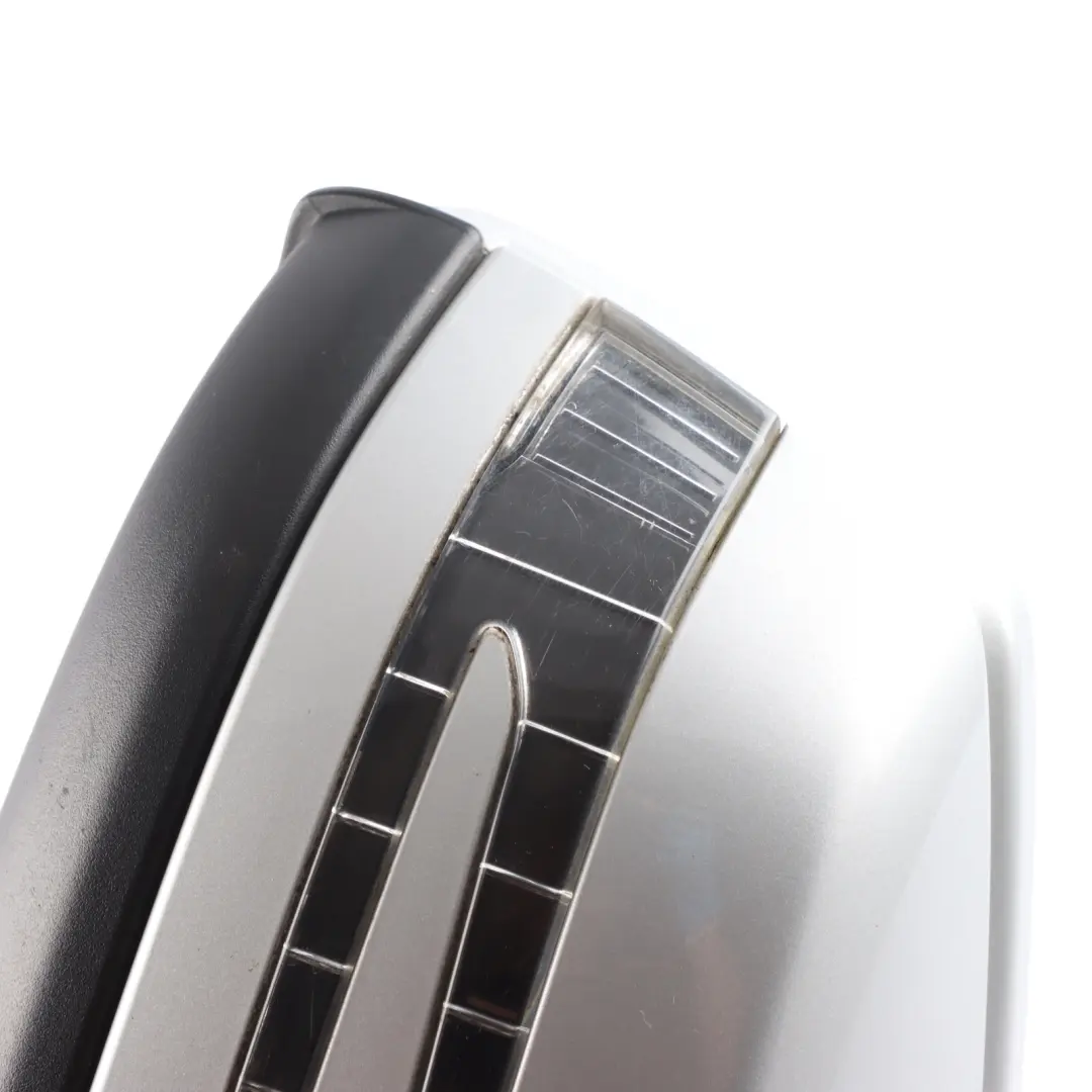 Wing Mirror Door Right O/S Outside Polar Silver Metallic - 761 to Mercedes W176 with Part number A1768100276 Mercedes W176 Wing Mirror Door Right O/S Outside Polar Silver Metallic - 761 - SKU rhd-A1768100276-PLS - Part number A1768100276