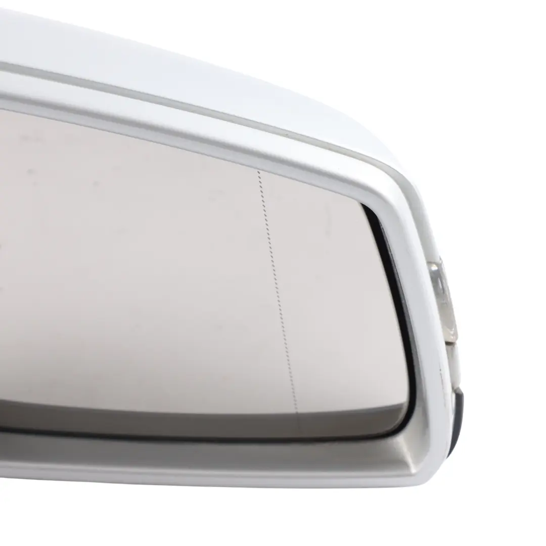 Mercedes W176 Wing Mirror Door Right O/S Outside Polar Silver Metallic - 761 - SKU rhd-A1768100276-PLS - Part number A1768100276