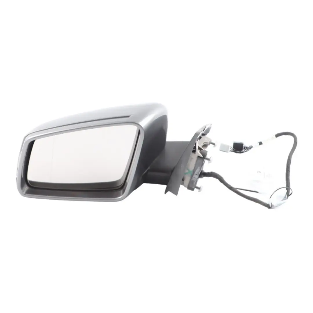 Wing Mirror Door Left N/S Power Fold Mountain Grey - 787 to Mercedes W176 with Part number A1768100376 Mercedes W176 Wing Mirror Door Left N/S Power Fold Mountain Grey - 787 - SKU RHD-A1768100376-MG - Part number A1768100376