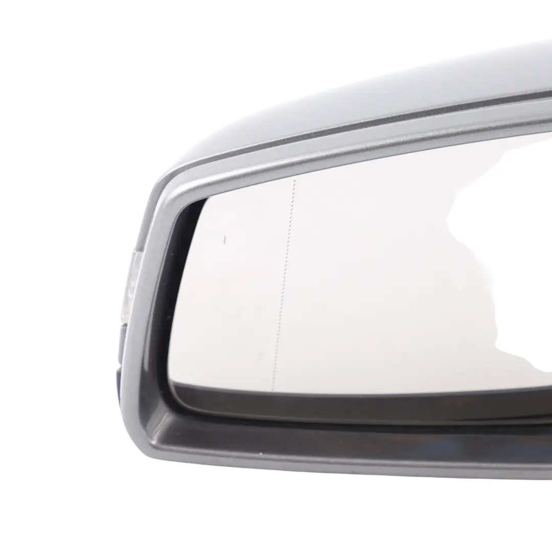 Wing Mirror Door Left N/S Power Fold Mountain Grey - 787 to Mercedes W176 with Part number A1768100376 Mercedes W176 Wing Mirror Door Left N/S Power Fold Mountain Grey - 787 - SKU RHD-A1768100376-MG - Part number A1768100376