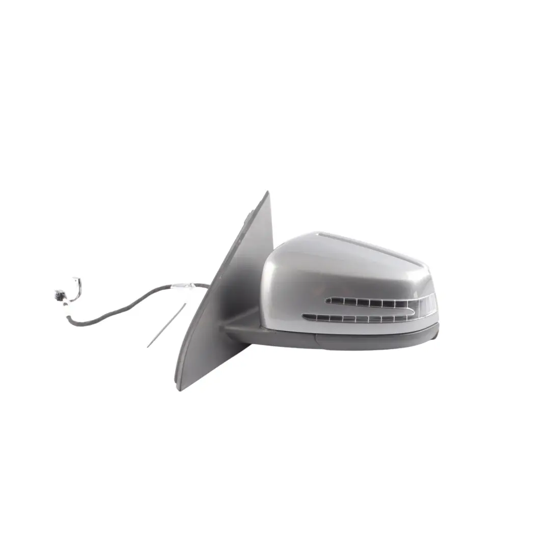 Wing Mirror Door Left N/S Power Fold Mountain Grey - 787 to Mercedes W176 with Part number A1768100376 Mercedes W176 Wing Mirror Door Left N/S Power Fold Mountain Grey - 787 - SKU RHD-A1768100376-MG - Part number A1768100376