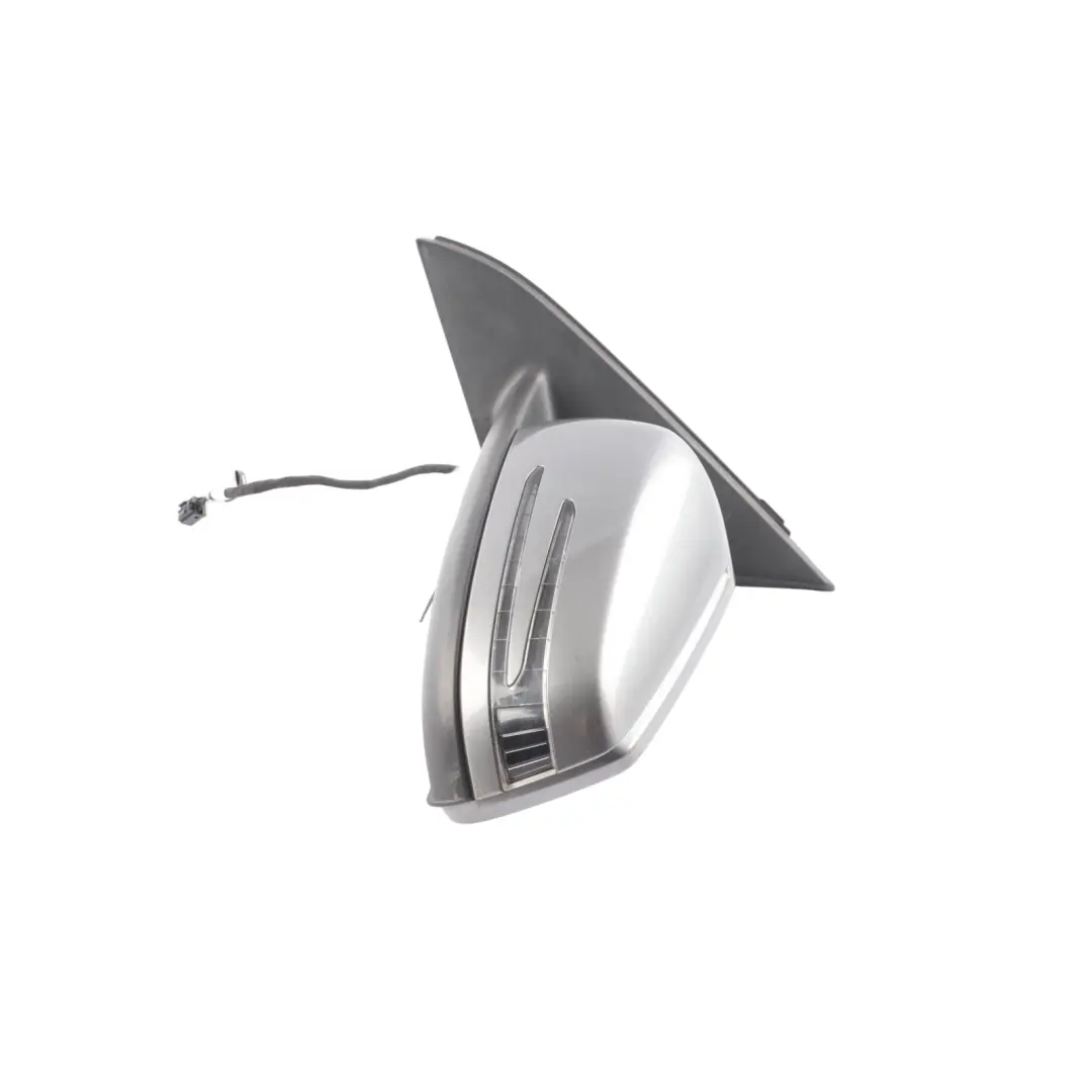 Wing Mirror Door Left N/S Power Fold Mountain Grey - 787 to Mercedes W176 with Part number A1768100376 Mercedes W176 Wing Mirror Door Left N/S Power Fold Mountain Grey - 787 - SKU RHD-A1768100376-MG - Part number A1768100376