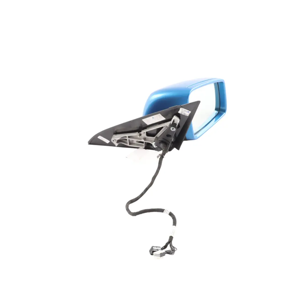 Wing Mirror Door Outside Power Fold Right O/S South Seas Blue-162 to Mercedes W176 with Part number A1768100400 Mercedes W176 Wing Mirror Door Outside Power Fold Right O/S South Seas Blue-162 - SKU RHD-A1768100400-SSB - Part number A1768100400