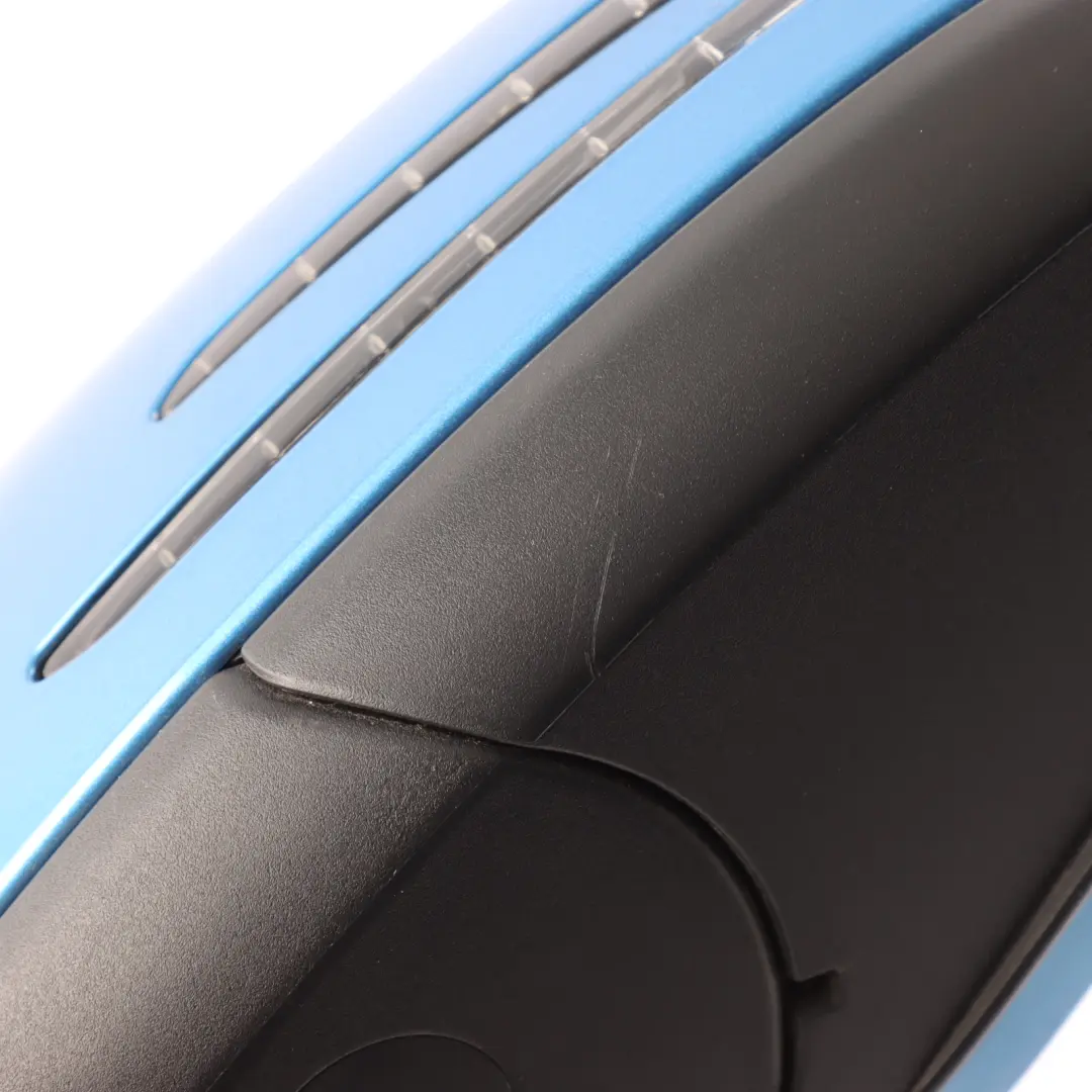 Mercedes W176 Wing Mirror Door Power Fold Left N/S South Seas Blue Metallic-162 - SKU RHD-A1768100500-SSB - Part number A1768100500