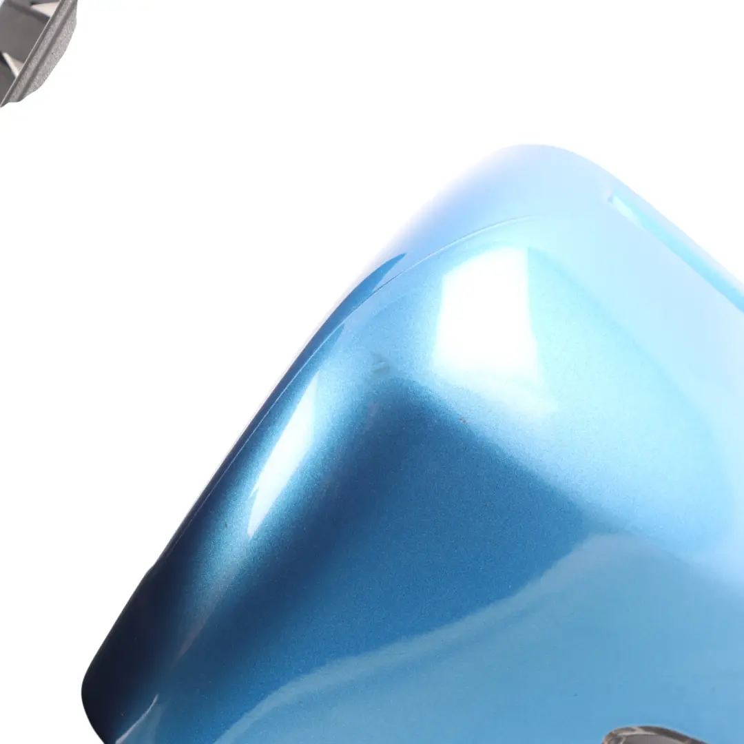 Mercedes W176 Wing Mirror Door Power Fold Left N/S South Seas Blue Metallic-162 - SKU RHD-A1768100500-SSB - Part number A1768100500