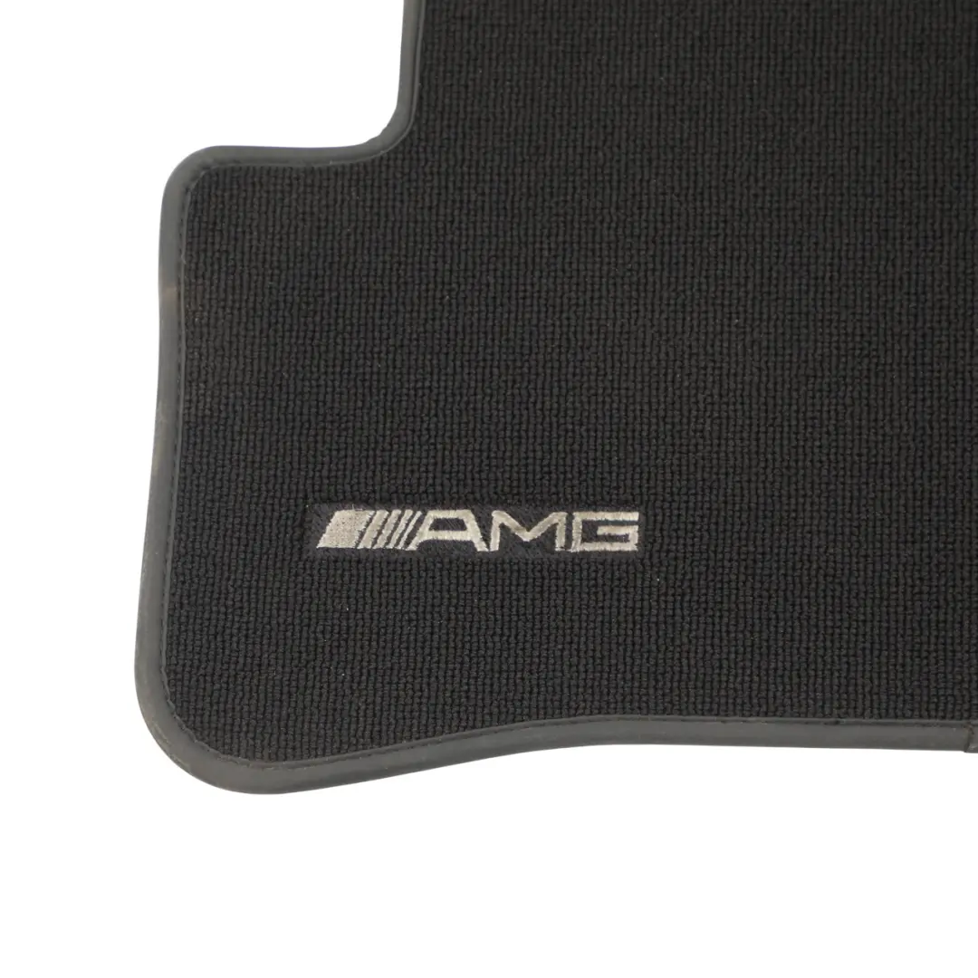 Floor Mats Set AMG Interior Front Rear Covers Black to Mercedes W204 with Part number A2046800448 Mercedes W204 Floor Mats Set AMG Interior Front Rear Covers Black - SKU RHD-A2046800448 - Part number A2046800448