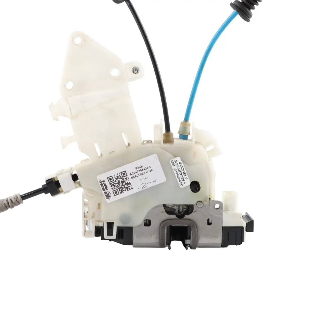 Mercedes W168 Door Lock Latch Mechanism Rear Right O/S - SKU RHD-A2047304435-1 - Part number A2047304435