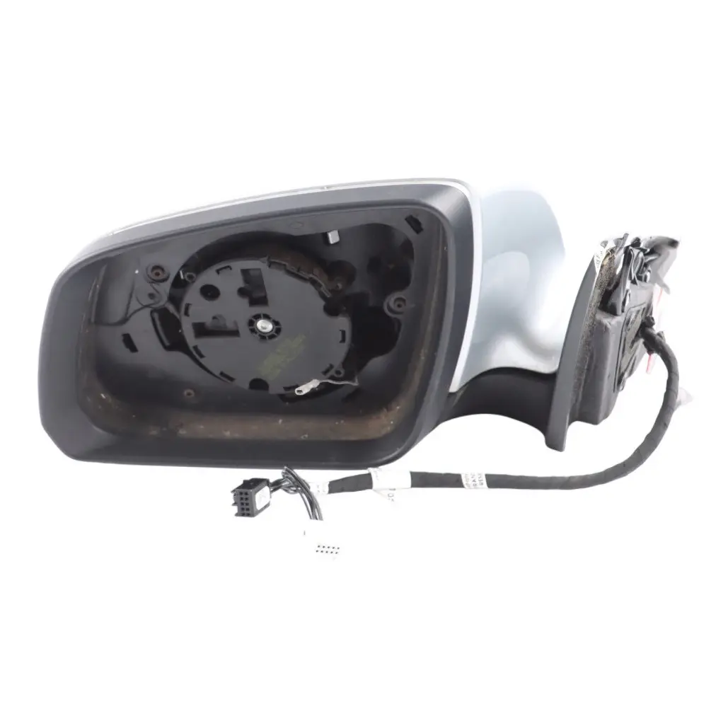 Mercedes W204 Wing Mirror Door Power Left N/S Iridium Silver - 775 A2048100376