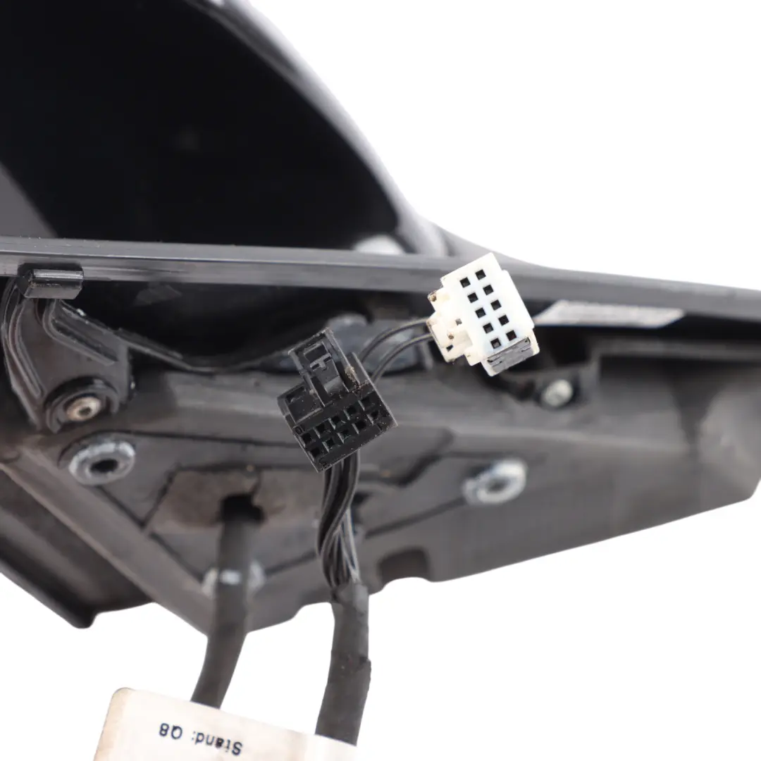 Mercedes W204 Wing Mirror Door Left N/S Obsidian Black Metallic - 197 - SKU RHD-A2048100376-OB1 - Part number A2048100376