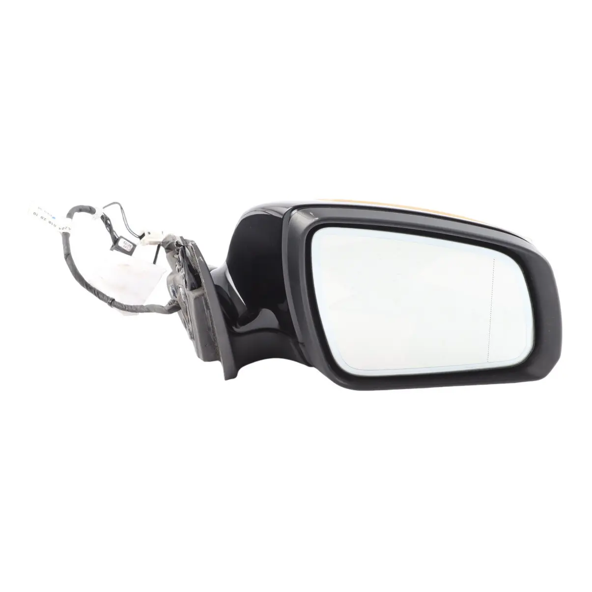 Mercedes W204 Wing Mirror Power Fold Door Right O/S Obsidian Black Metallic 197