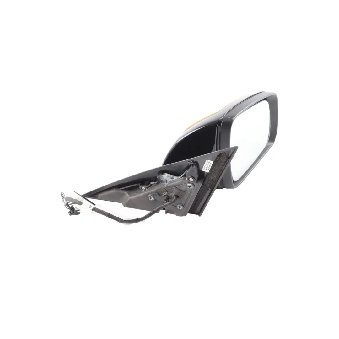 Mercedes W204 Wing Mirror Power Fold Door Right O/S Obsidian Black Metallic 197 - SKU RHD-A2048100476-OB2 - Part number A2048100476
