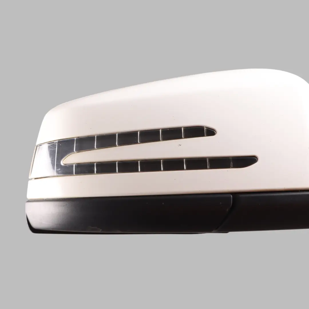 Wing Mirror Exterior Door Right O/S Polar White - 149 to Mercedes W204 with Part number A2048101876 Mercedes W204 Wing Mirror Exterior Door Right O/S Polar White - 149 - SKU RHD-A2048101876-POL1 - Part number A2048101876