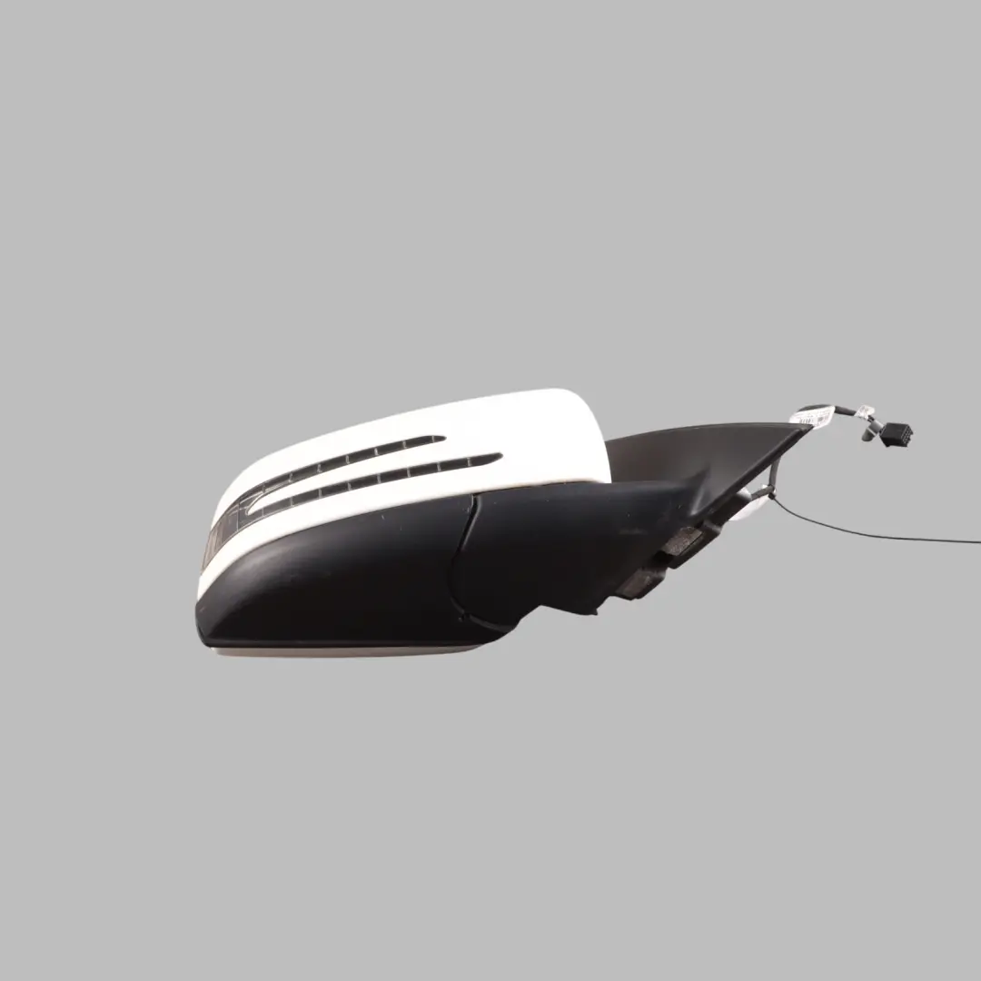 Wing Mirror Exterior Door Right O/S Polar White - 149 to Mercedes W204 with Part number A2048101876 Mercedes W204 Wing Mirror Exterior Door Right O/S Polar White - 149 - SKU RHD-A2048101876-POL1 - Part number A2048101876