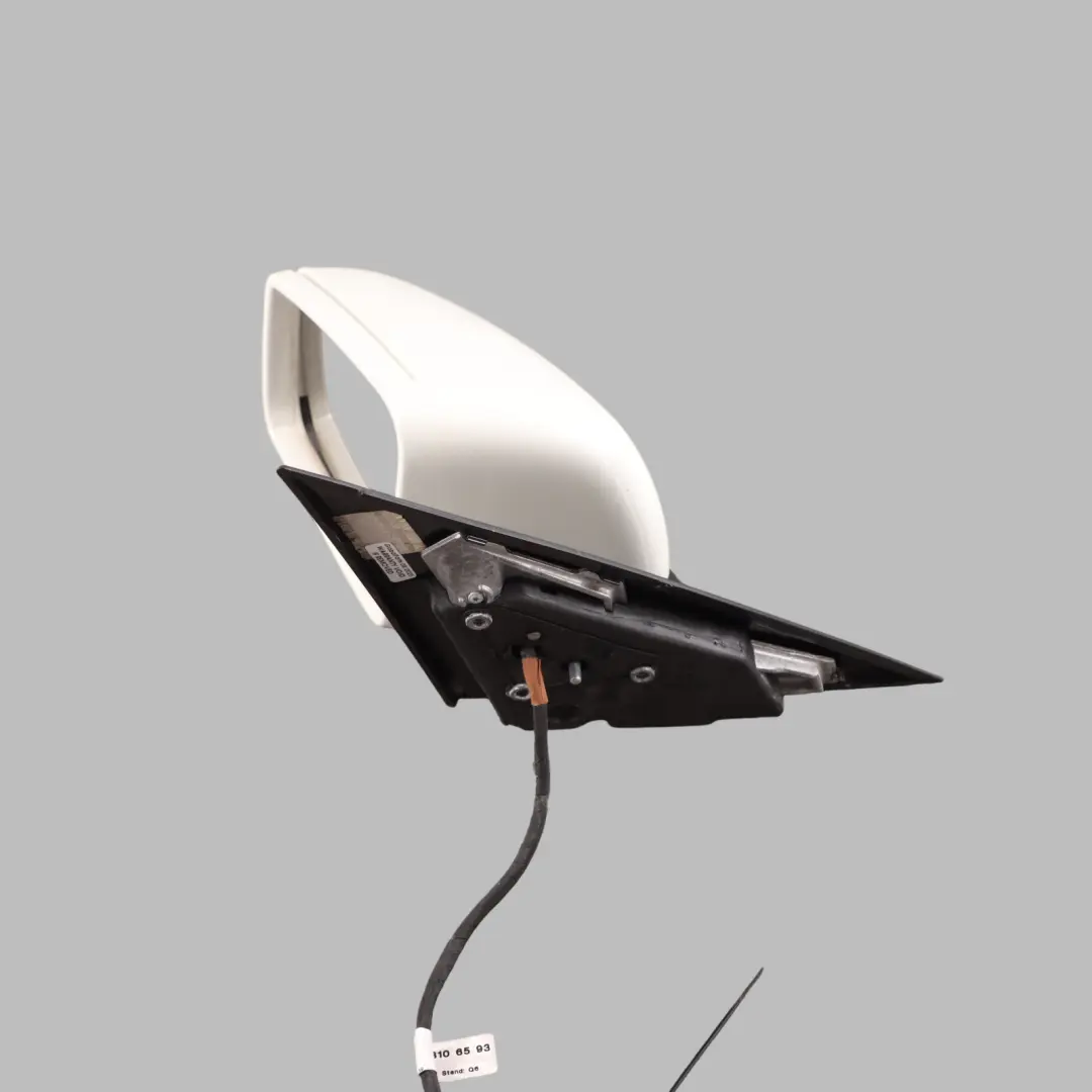 Door Wing Mirror Power Fold Left N/S Calcite White - 650 to Mercedes W204 with Part number A2048102976 Mercedes W204 Door Wing Mirror Power Fold Left N/S Calcite White - 650 - SKU RHD-A2048102976-CW - Part number A2048102976