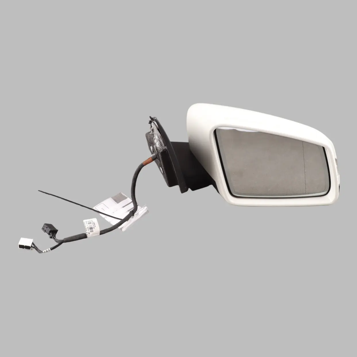 Mercedes W204 Wing Mirror Power Fold Door Right O/S Calcite White - 650