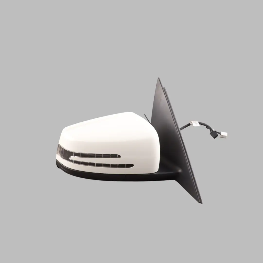 Mercedes W204 Wing Mirror Power Fold Door Right O/S Magnetite Black Metallic 183 - SKU RHD-A2048103076-CW - Part number A2048103076