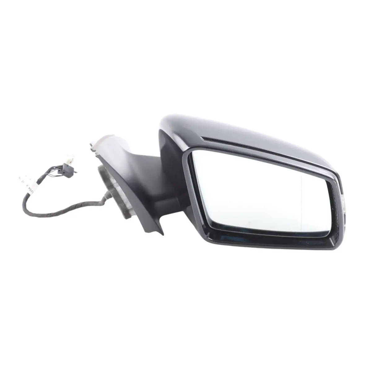 Mercedes W204 Coupe Wing Mirror Door Right O/S Outside Obsidian Black - 197