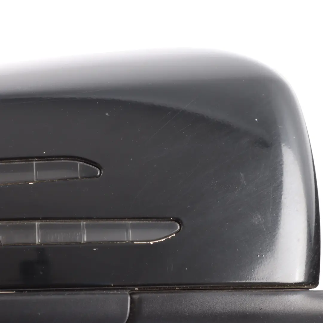 Mercedes W204 Coupe Wing Mirror Door Right O/S Outside Obsidian Black - 197 - SKU RHD-A2048103676-OB1 - Part number A2048103676