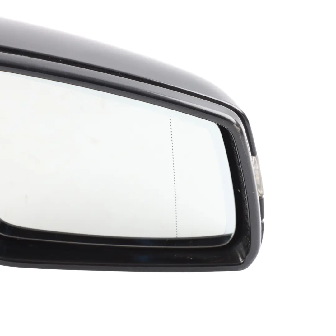 Mercedes W204 Coupe Wing Mirror Door Right O/S Outside Obsidian Black - 197 - SKU RHD-A2048103676-OB1 - Part number A2048103676