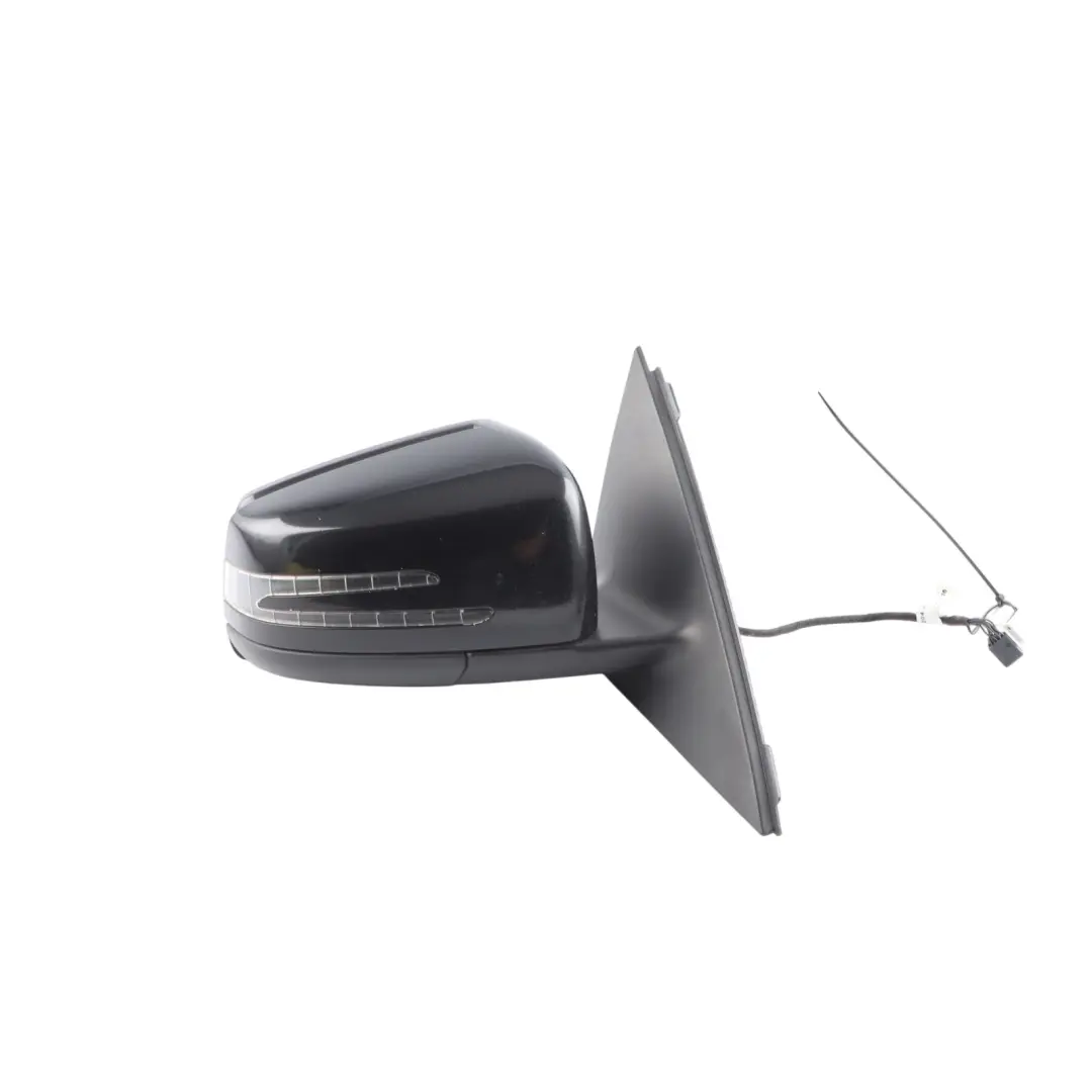 Mercedes W204 Coupe Wing Mirror Door Right O/S Outside Obsidian Black - 197 - SKU RHD-A2048103676-OB1 - Part number A2048103676