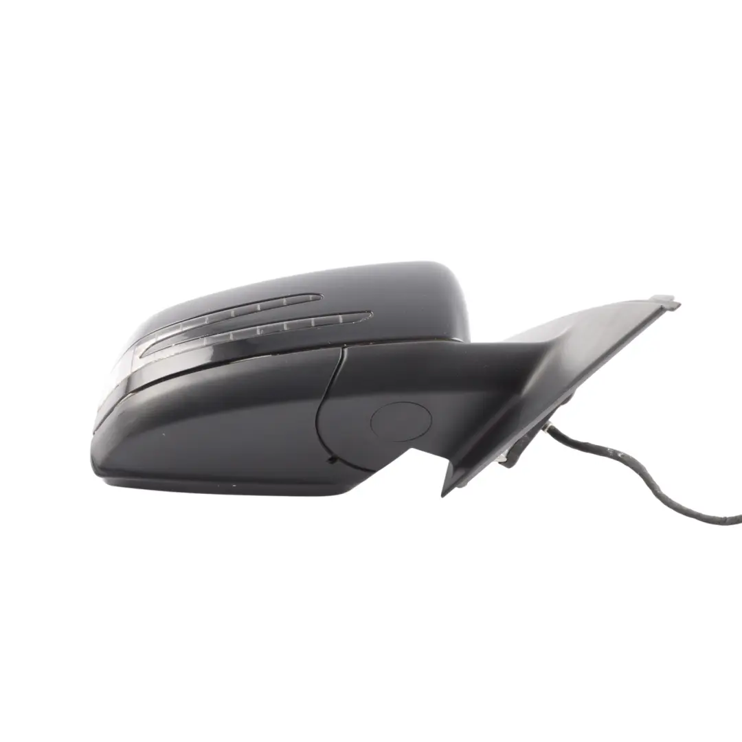 Mercedes W204 Coupe Wing Mirror Door Right O/S Outside Obsidian Black - 197 - SKU RHD-A2048103676-OB1 - Part number A2048103676