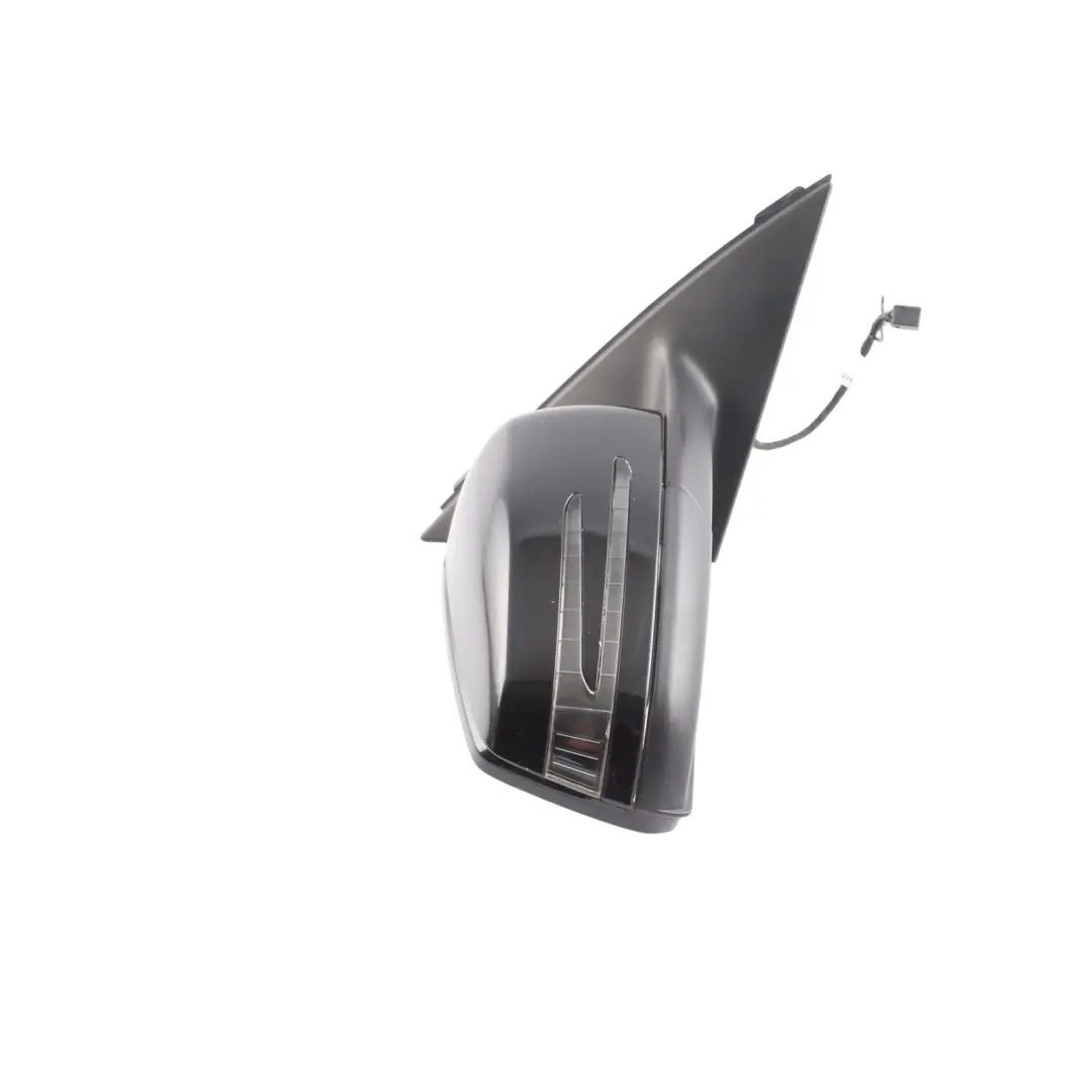 Mercedes W204 Coupe Wing Mirror Door Right O/S Outside Obsidian Black - 197 - SKU RHD-A2048103676-OB1 - Part number A2048103676