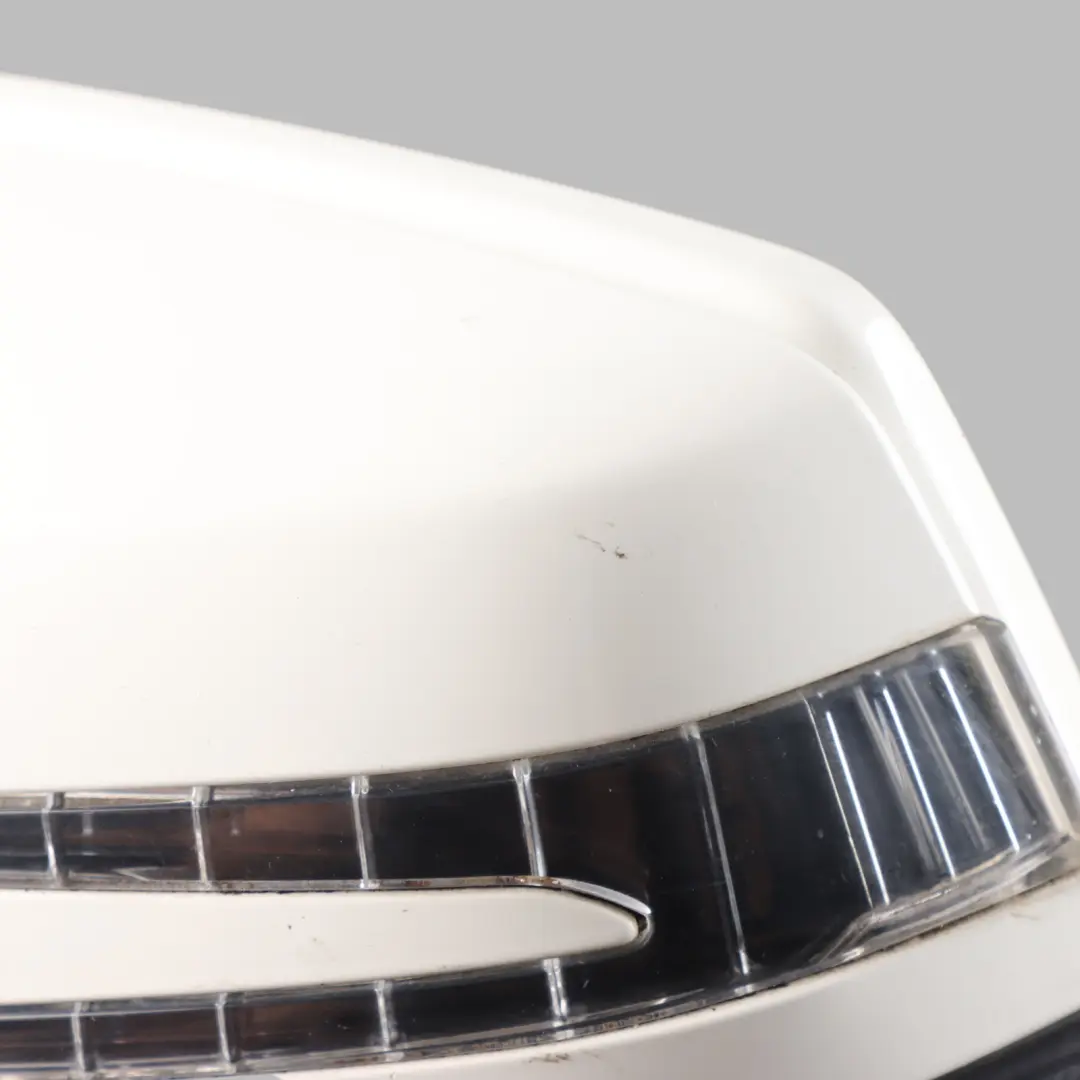Wing Mirror Door Left N/S Power Fold Auto Dip Calcite White - 650 to Mercedes W204 with Part number A2048103976 Mercedes W204 Wing Mirror Door Left N/S Power Fold Auto Dip Calcite White - 650 - SKU RHD-A2048103976-CW - Part number A2048103976