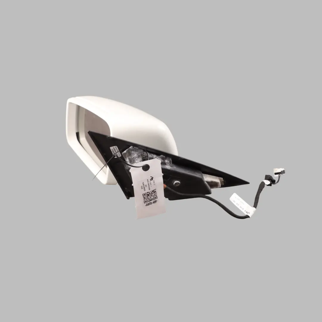 Mercedes W204 Wing Mirror Door Left N/S Power Fold Auto Dip Calcite White - 650 - SKU RHD-A2048103976-CW - Part number A2048103976