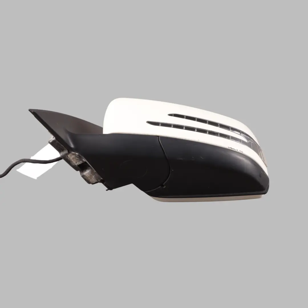 Wing Mirror Door Left N/S Power Fold Auto Dip Calcite White - 650 to Mercedes W204 with Part number A2048103976 Mercedes W204 Wing Mirror Door Left N/S Power Fold Auto Dip Calcite White - 650 - SKU RHD-A2048103976-CW - Part number A2048103976