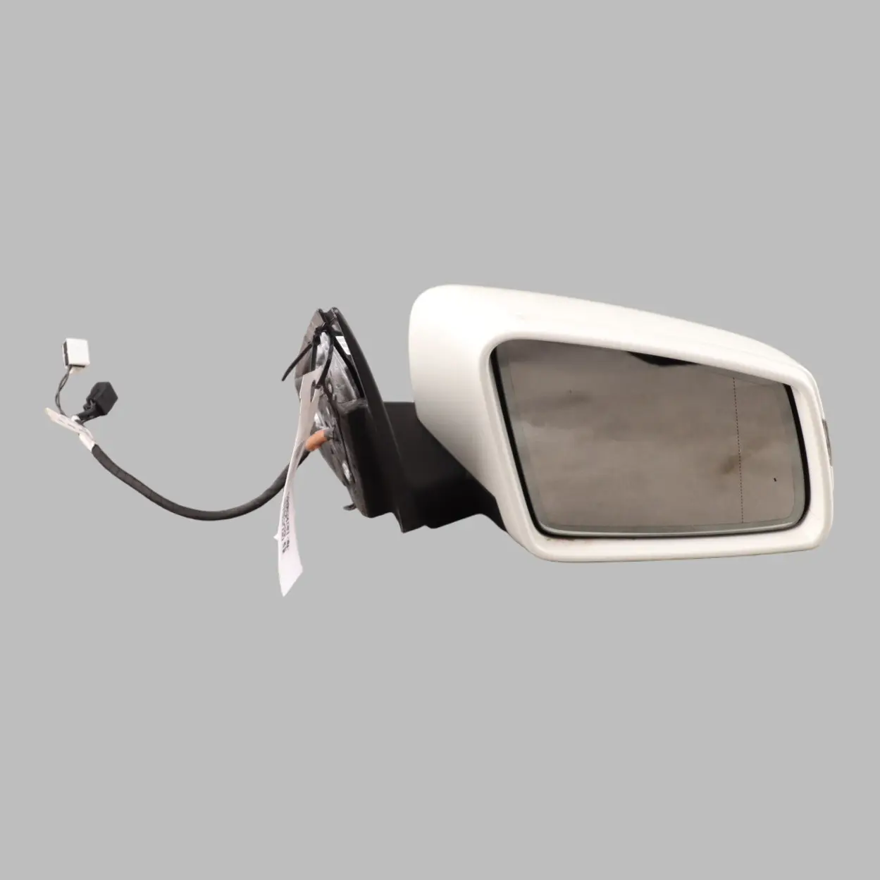 Mercedes W204 Wing Mirror Power Fold Auto Dip Right O/S Door Calcite White - 650