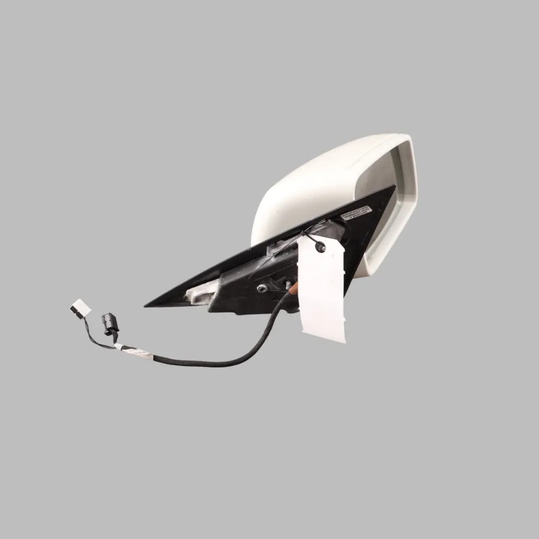 Mercedes W204 Wing Mirror Power Fold Auto Dip Right O/S Door Calcite White - 650 - SKU RHD-A2048104076-CW1 - Part number A2048104076