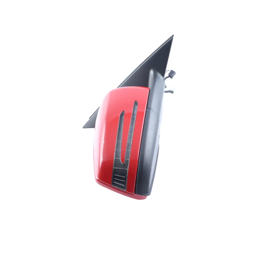 Mercedes W204 Wing Mirror Right O/S Power Fold Auto Dip Fire Opal Red - 590 - SKU RHD-A2048104076-FUP - Part number A2048104076