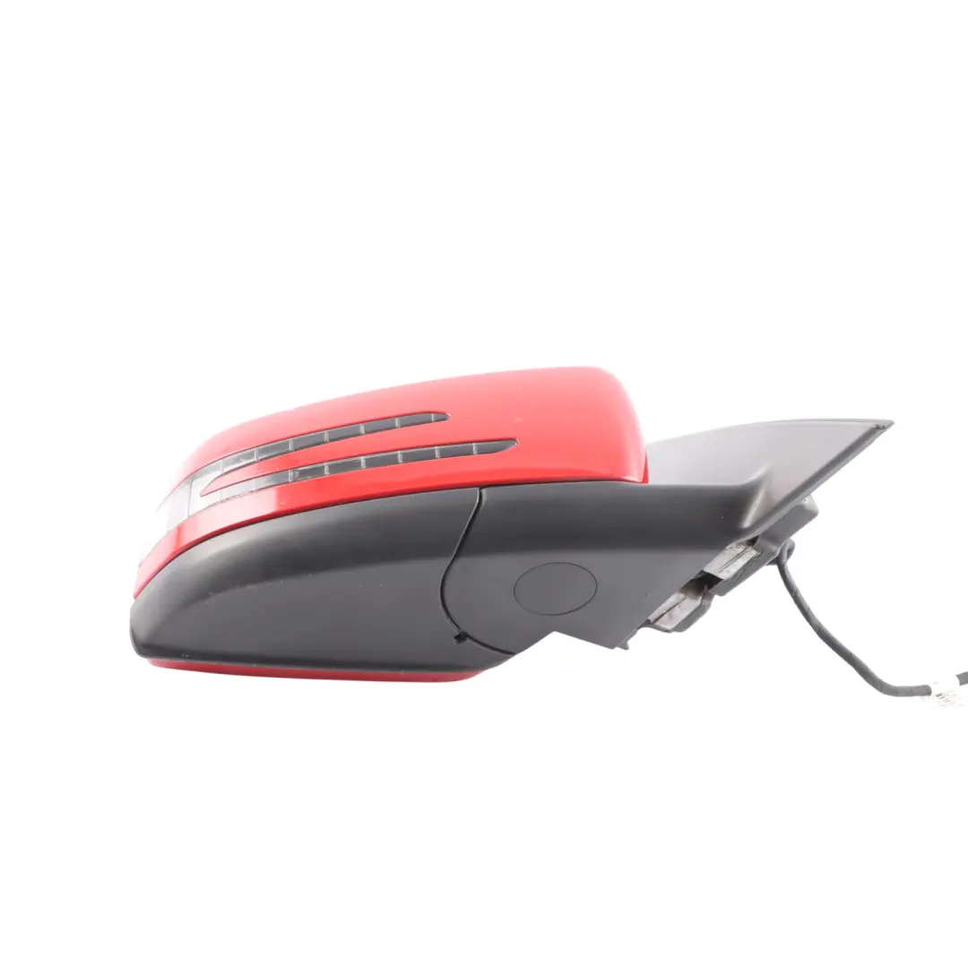 Mercedes W204 Wing Mirror Right O/S Power Fold Auto Dip Fire Opal Red - 590 - SKU RHD-A2048104076-FUP - Part number A2048104076