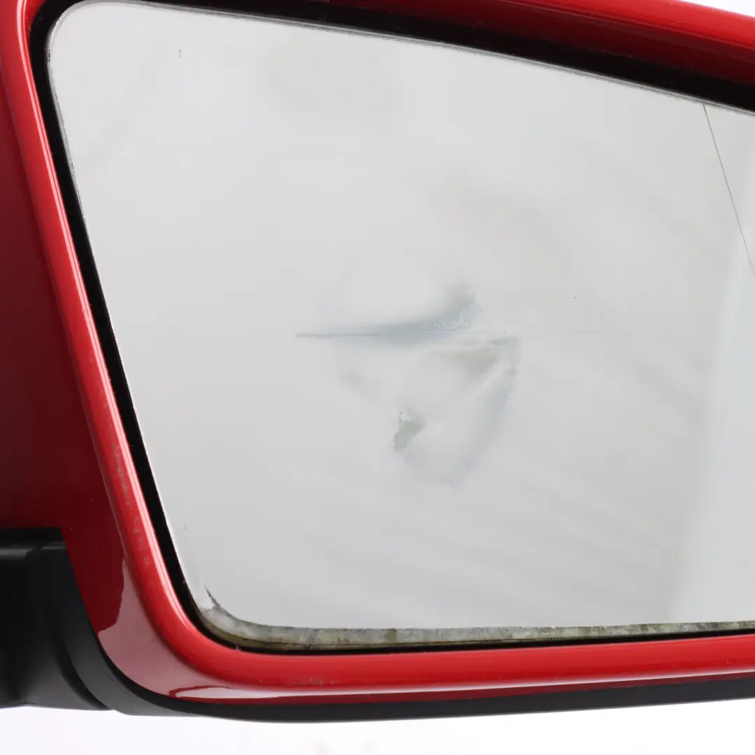 Mercedes W204 Wing Mirror Right O/S Power Fold Auto Dip Fire Opal Red - 590 - SKU RHD-A2048104076-FUP - Part number A2048104076