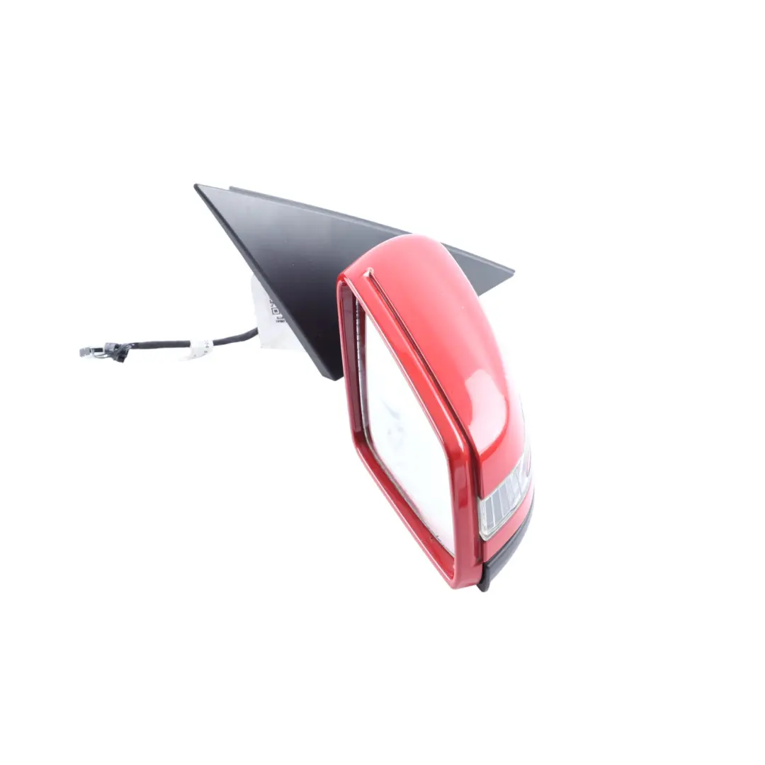 Mercedes W204 Wing Mirror Right O/S Power Fold Auto Dip Fire Opal Red - 590 - SKU RHD-A2048104076-FUP - Part number A2048104076