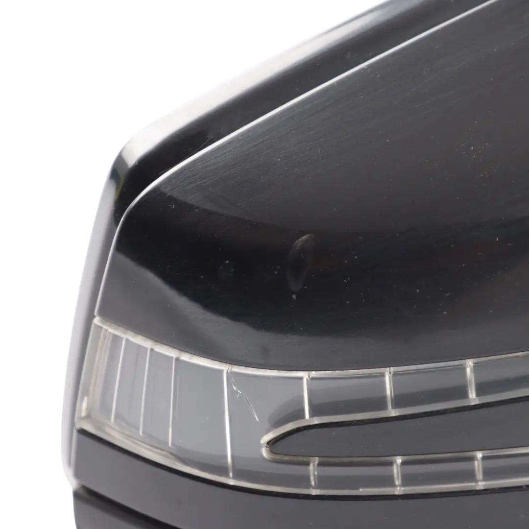  Wing Mirror Mercedes W204 Door Right O/S Power Fold Auto Dip Obsidian Black 197 - SKU rhd-A2048104076-OB - Part number A2048104076
