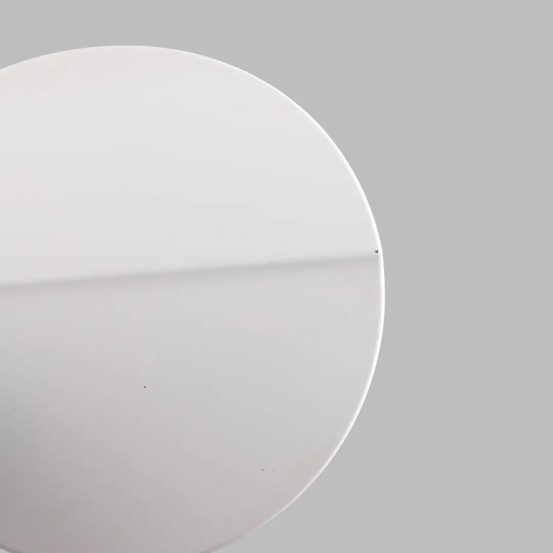 Audi A3 8P Fuel Filler Flap Cap Cover Ibis White - Y9C - SKU 8P0809907C-IWH - Part number 8P0809907C