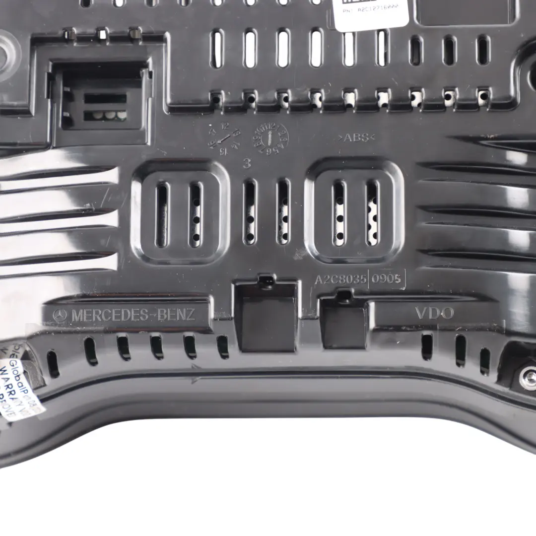 Instrument Cluster Speedometer Speedo Diesel Automatic to Mercedes W205 with Part number A2059007529 Mercedes W205 Instrument Cluster Speedometer Speedo Diesel Automatic - SKU RHD-A2059007529 - Part number A2059007529