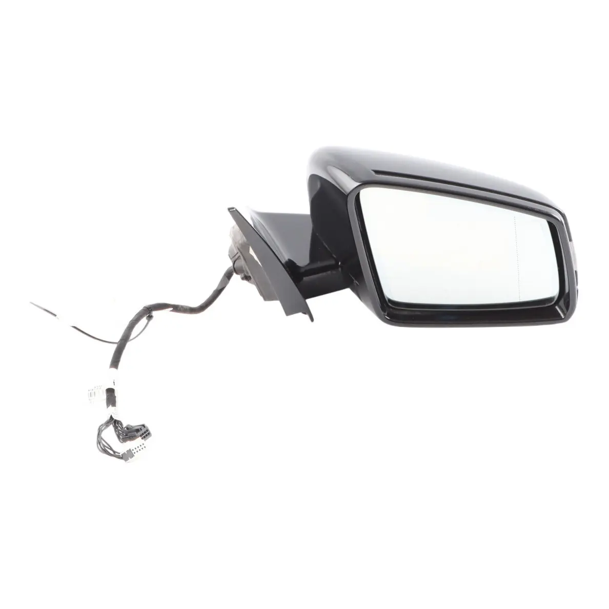 Mercedes C207 Wing Mirror Door Right O/S High Gloss Auto Dip Obsidian Black 197