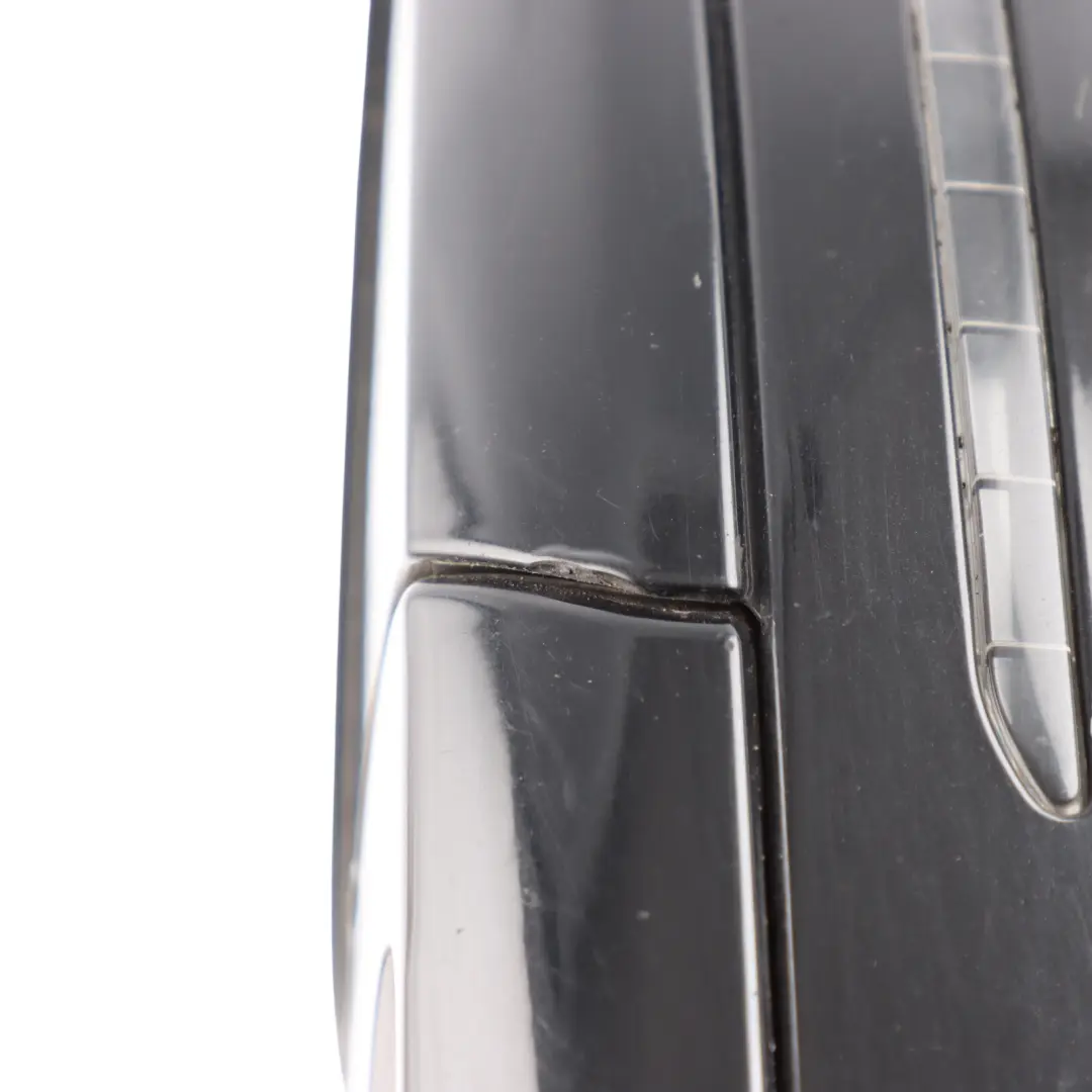 Mercedes C207 Wing Mirror Door Right O/S High Gloss Auto Dip Obsidian Black 197 - SKU RHD-A2078101676-OB1 - Part number A2078101676