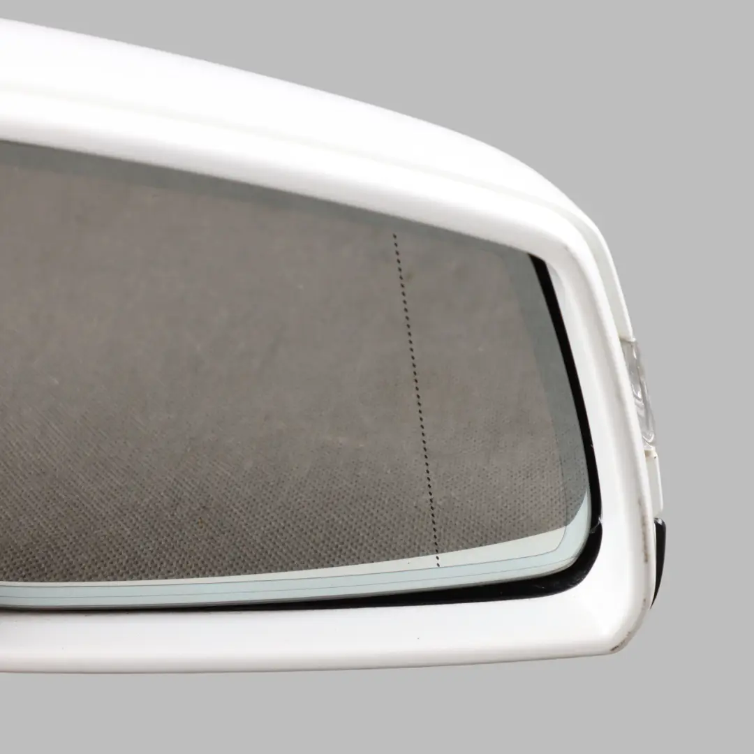 Mercedes W207 Wing Mirror Door Right O/S Polar White - 149 - SKU RHD-A2078101676-POL1 - Part number A2078101676