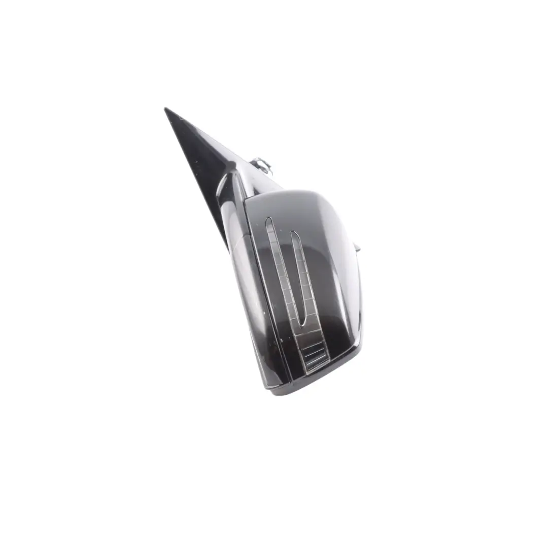 Mercedes C207 Wing Mirror Door Left N/S High Gloss Auto Dip Obsidian Black - 197 - SKU RHD-A2078101976-OB1 - Part number A2078101976