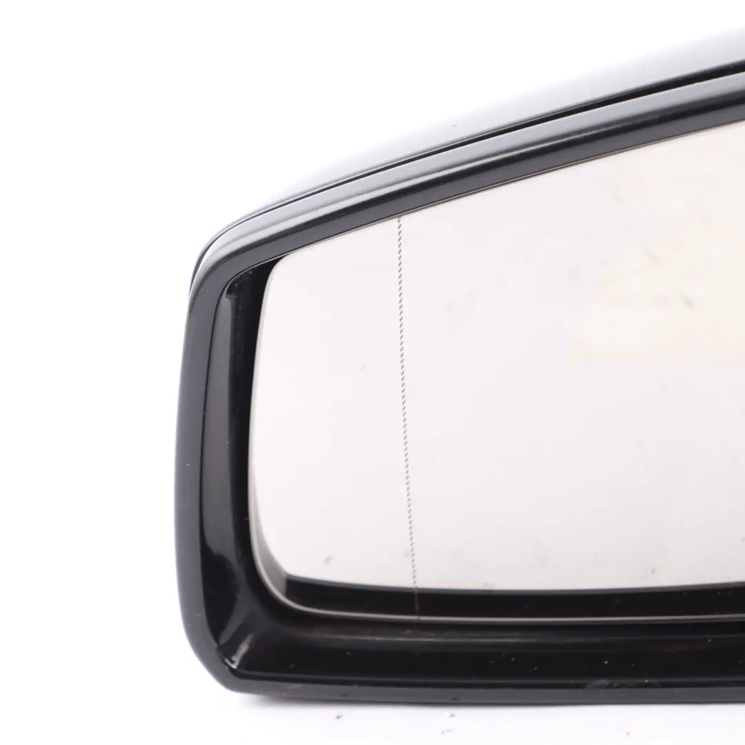 Mercedes C207 Wing Mirror Door Left N/S High Gloss Auto Dip Obsidian Black - 197 - SKU RHD-A2078101976-OB1 - Part number A2078101976