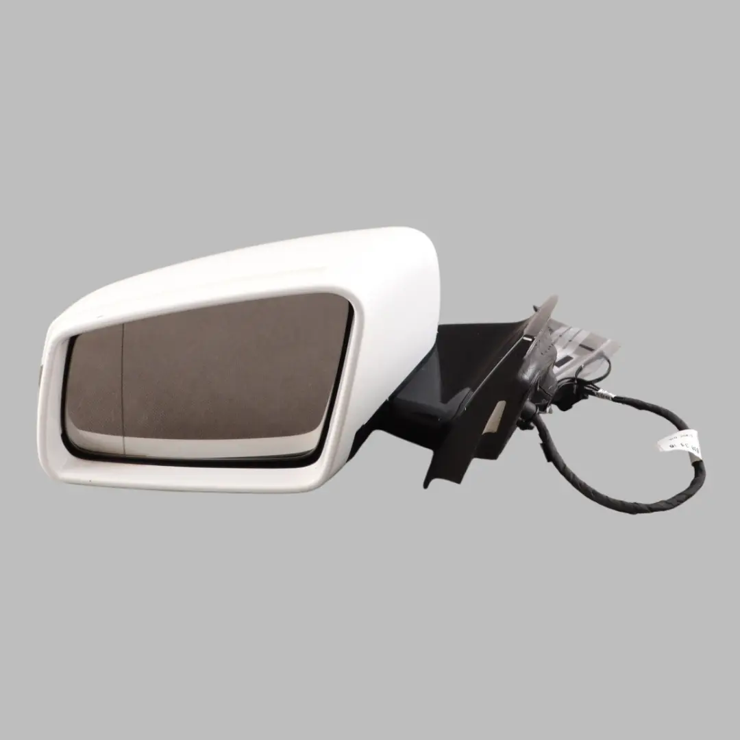 Mercedes W207 Wing Mirror Door Left N/S High Gloss Polar White 149 - SKU RHD-A2078101976-POL - Part number A2078101976