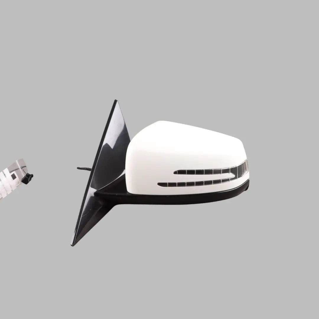 W207 Wing Mirror Door Left N/S High Gloss Polar White 149 to Mercedes with Part number A2078101976 Mercedes W207 Wing Mirror Door Left N/S High Gloss Polar White 149 - SKU RHD-A2078101976-POL - Part number A2078101976