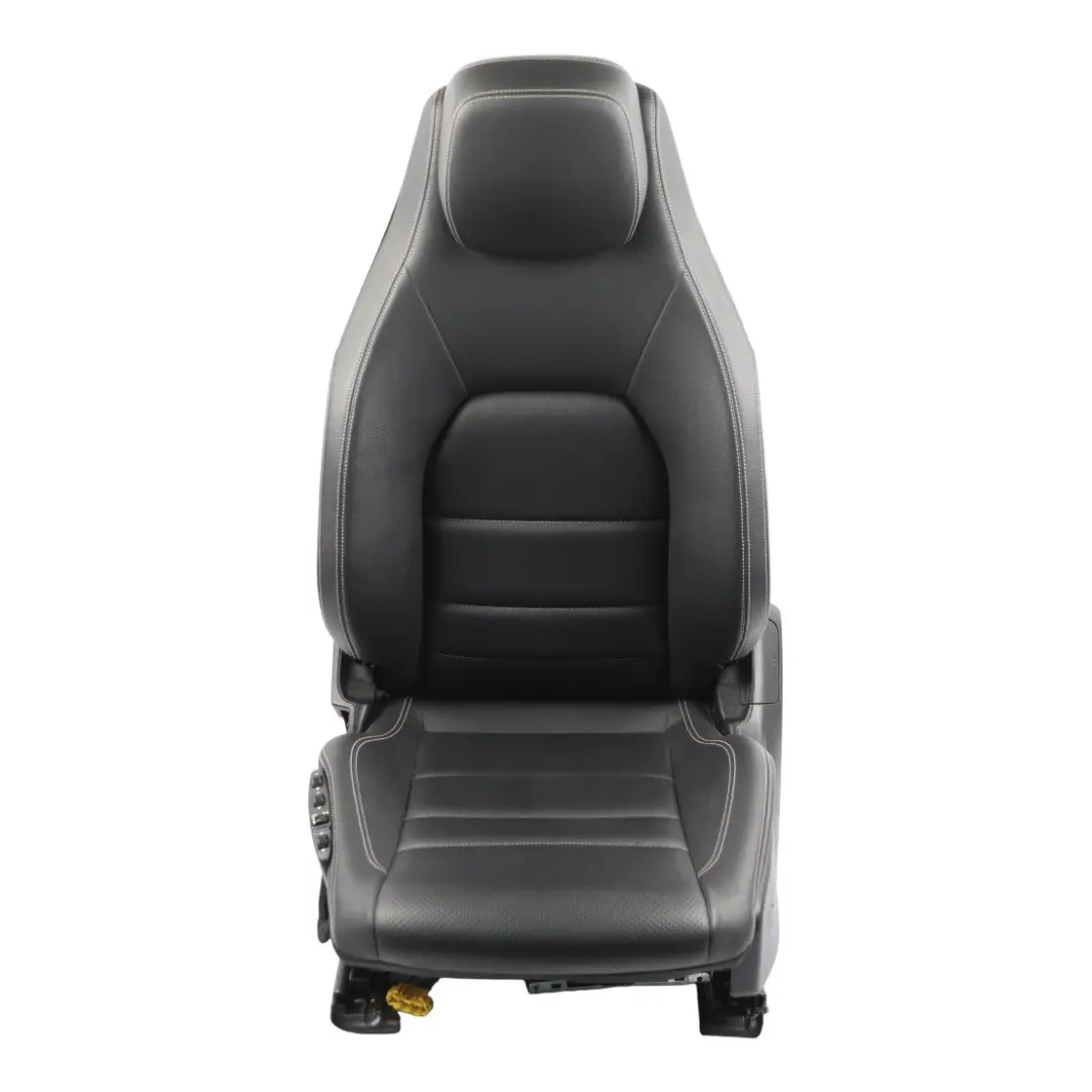 Mercedes W207 A207 Coupe Front Seat Heated Leather Black Multicontour Left N/S - SKU RHD-A2079101547-5 - Part number A2079101547