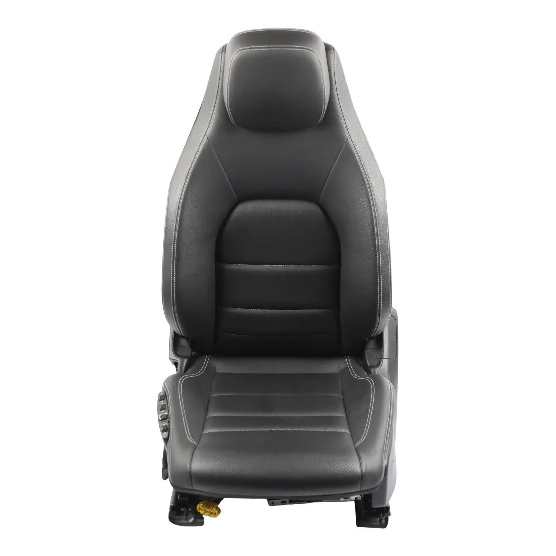 Mercedes W207 A207 Coupe Front Seat Heated Leather Black Multicontour Left N/S